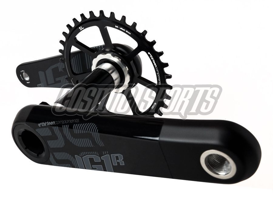 E*THIRTEEN XCX RACE CARBON ROAD CRANK, 172.5MM, 68MM, SELF EXTRACTOR, BLACK E*THIRTEEN XCX RACE CARBON ROAD CRANK, 172.5MM, 68MM, SELF EXTRACTOR, BLACK