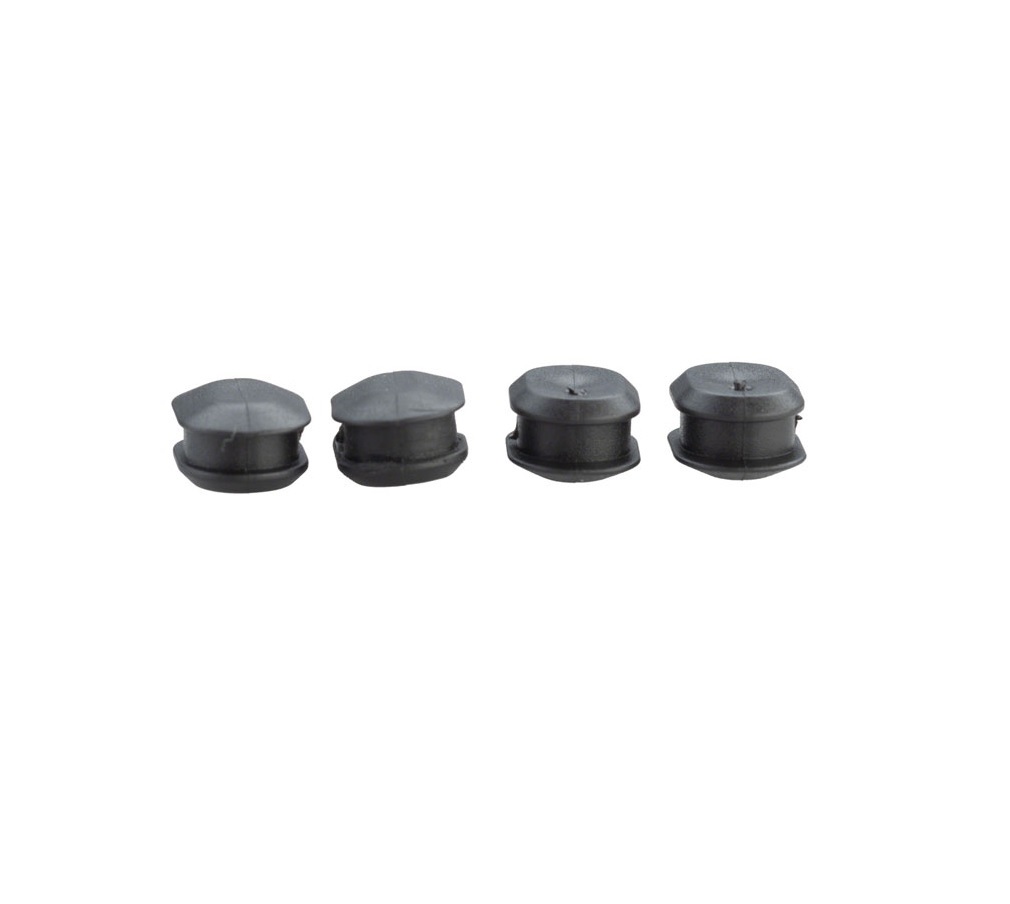 PROBLEM SOLVERS BUBS FRAME PLUGS, 7X8 DI2, 4 PCS., BLACK PROBLEM SOLVERS BUBS FRAME PLUGS, 7X8 DI2, 4 PCS., BLACK