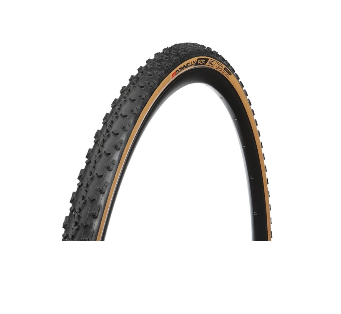 DONNELLY PDX FOLDING TIRE, 700X33C, 33-622, 120TPI, 70A, TUBELESS READY, TANWALL DONNELLY PDX FOLDING TIRE, 700X33C, 33-622, 120TPI, 70A, TUBELESS READY, TANWALL