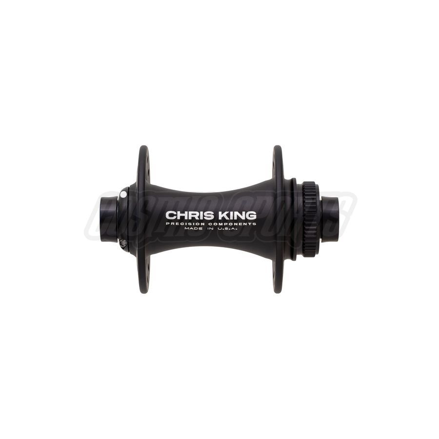 CHRIS KING DISC CENTERLOCK BOOST HUB FRONT, 110X20MM, 32 H., STEEL-BEARINGS, MATTE JET CHRIS KING DISC CENTERLOCK BOOST HUB FRONT, 110X20MM, 32 H., STEEL-BEARINGS, MATTE JET