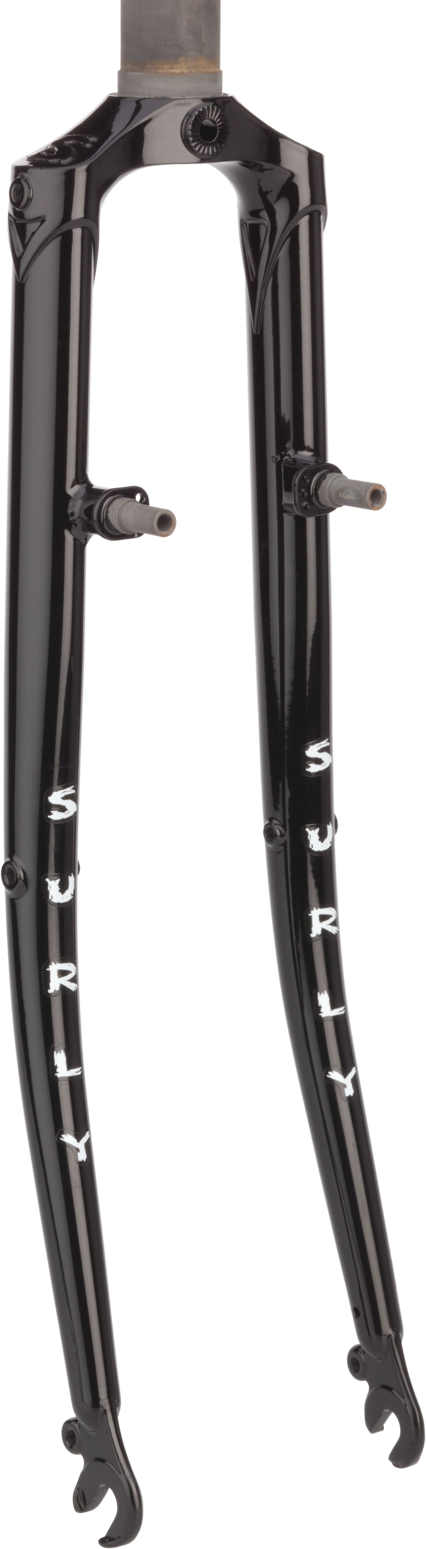 SURLY CROSS CHECK STEEL FORK, 700C, 28.6-30, 44MM, 400MM, 100X9MM QR, CANTILEVER, BLACK SURLY CROSS CHECK STEEL FORK, 700C, 28.6-30, 44MM, 400MM, 100X9MM QR, CANTILEVER, BLACK
