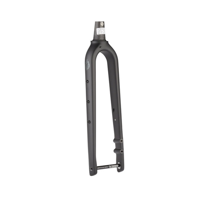 SALSA WAXWING CARBON FORK, 700C/650B, 28.6-40, 50MM, 405MM, 12X100MM, FLAT MOUNT DISC, BLACK SALSA WAXWING CARBON FORK, 700C/650B, 28.6-40, 50MM, 405MM, 12X100MM, FLAT MOUNT DISC, BLACK