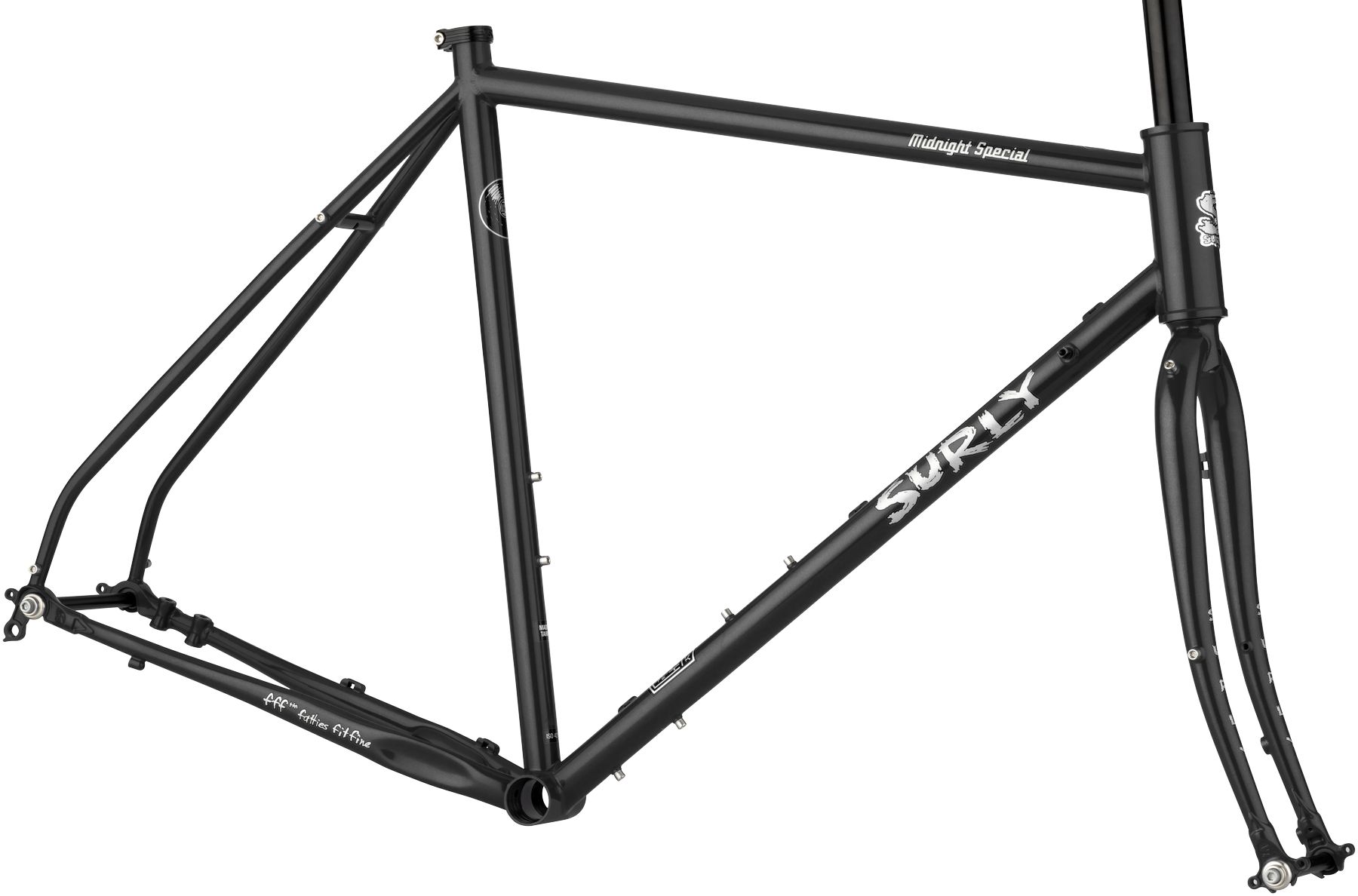 SURLY MIDNIGHT SPECIAL ALL-ROAD FRAME KIT, 650B/700C, BLACK, 40CM SURLY MIDNIGHT SPECIAL ALL-ROAD FRAME KIT, 650B/700C, BLACK, 40CM
