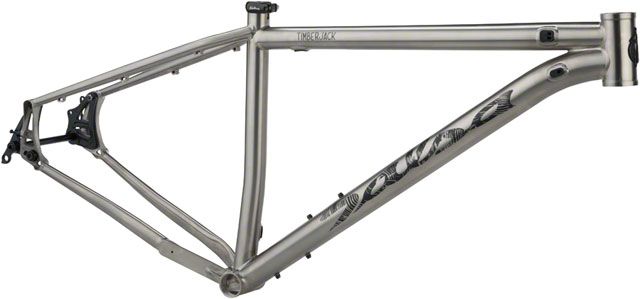 SALSA TIMBERJACK TI MTB FRAME, 27.5+/29", TITANIUM, XL SALSA TIMBERJACK TI MTB FRAME, 27.5+/29", TITANIUM, XL