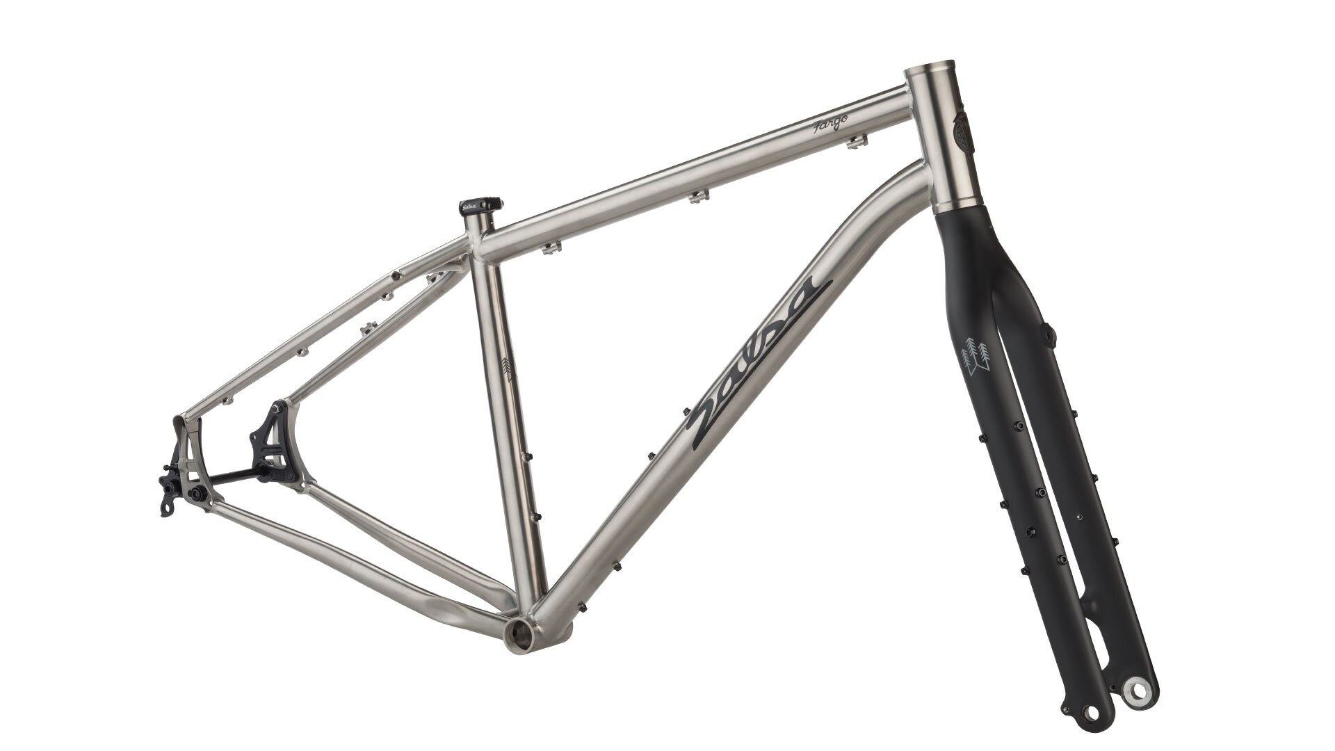 SALSA FARGO TI MTB FRAMEKIT, 27.5+/29", XS, TITANIUM SALSA FARGO TI MTB FRAMEKIT, 27.5+/29", XS, TITANIUM