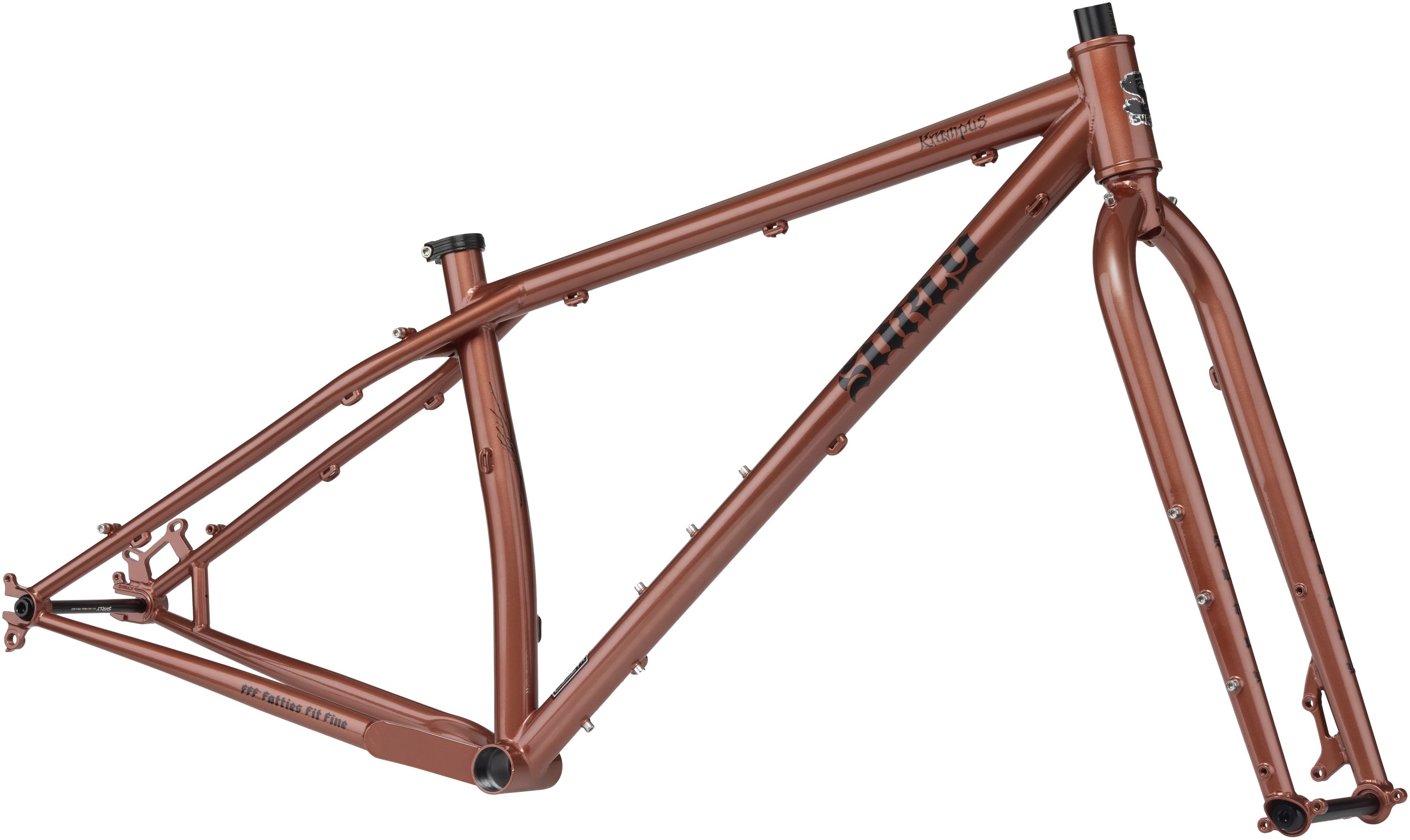 SURLY KRAMPUS MTB FRAME KIT, 29+, COPPER, XL SURLY KRAMPUS MTB FRAME KIT, 29+, COPPER, XL