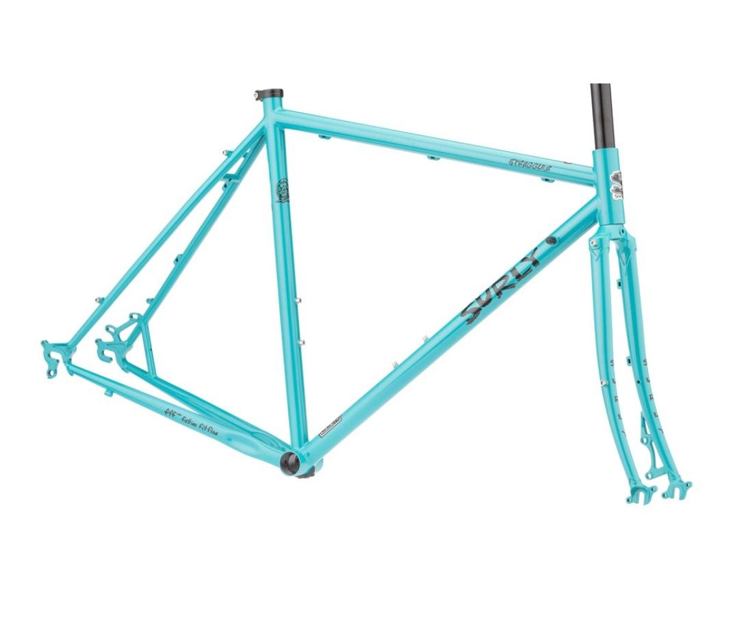 SURLY STRAGGLER CYCLOCROSS FRAME KIT, 650B, CHLORINE DREAM, 38CM SURLY STRAGGLER CYCLOCROSS FRAME KIT, 650B, CHLORINE DREAM, 38CM