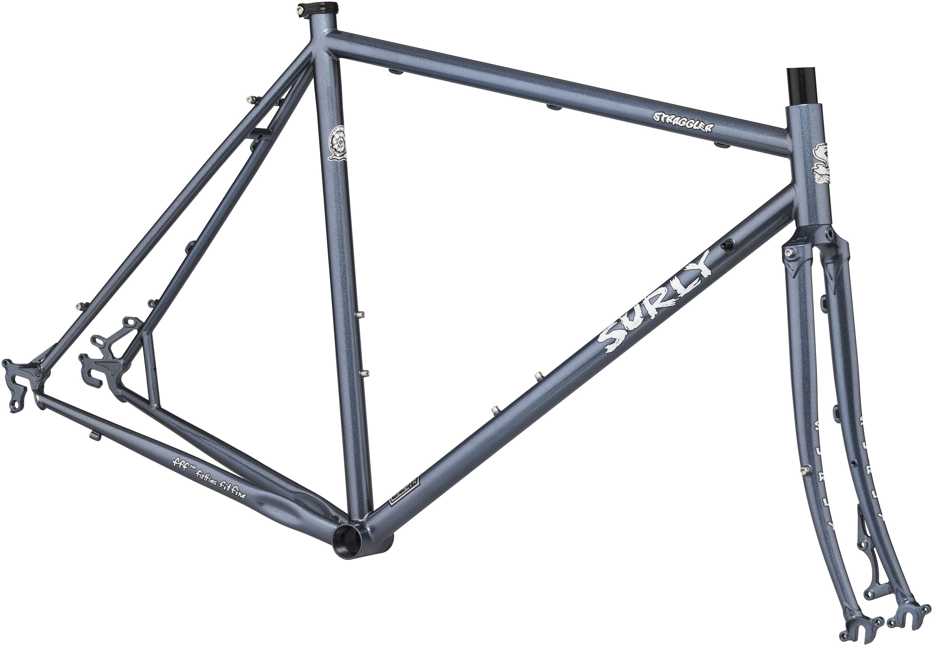 SURLY STRAGGLER CYCLOCROSS FRAME KIT, 700C, 62CM, COLD BLUE STEEL SURLY STRAGGLER CYCLOCROSS FRAME KIT, 700C, 62CM, COLD BLUE STEEL