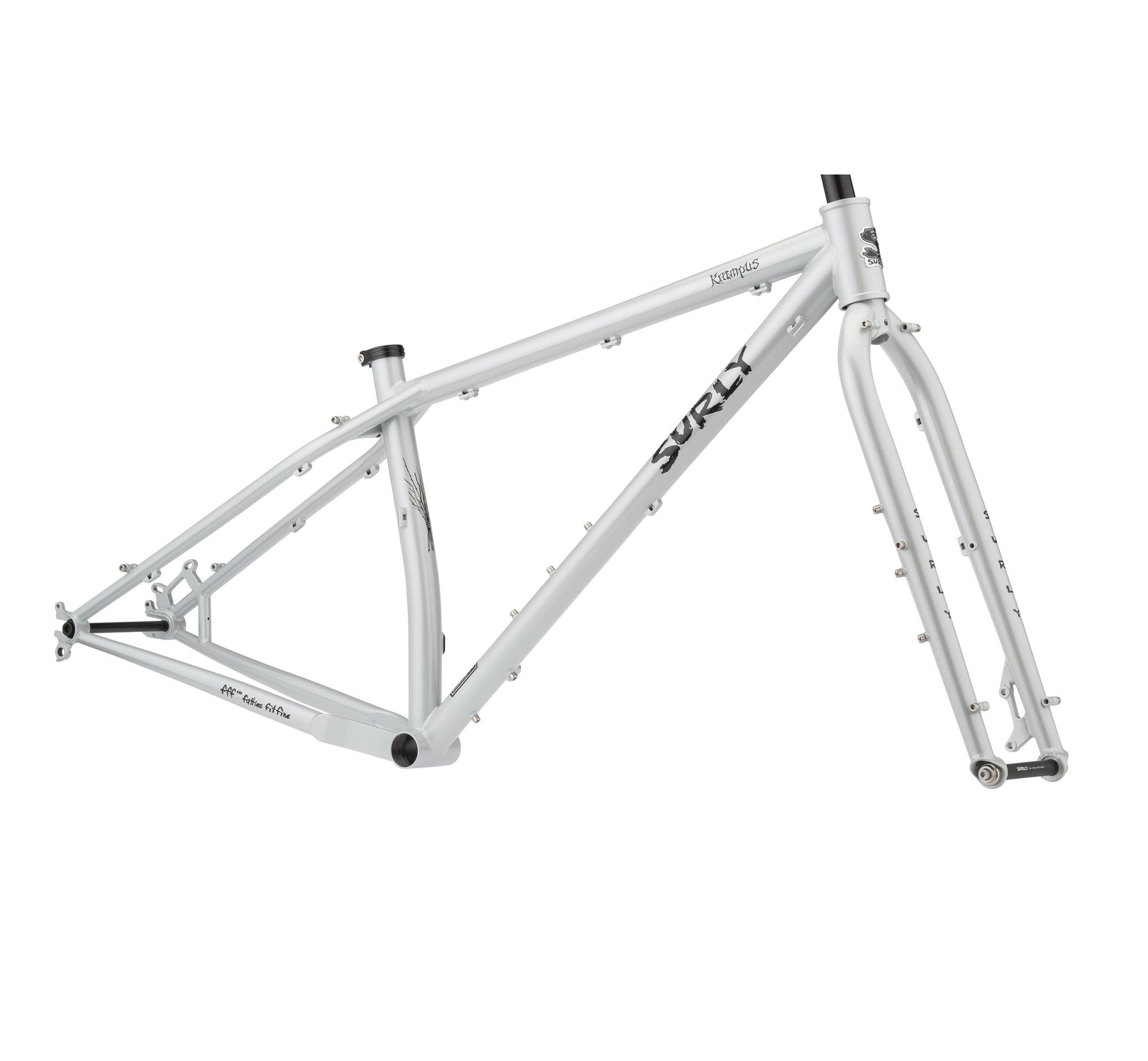 SURLY KRAMPUS MTB FRAME KIT, 29+, FIRST LOSER SILVER, S SURLY KRAMPUS MTB FRAME KIT, 29+, FIRST LOSER SILVER, S