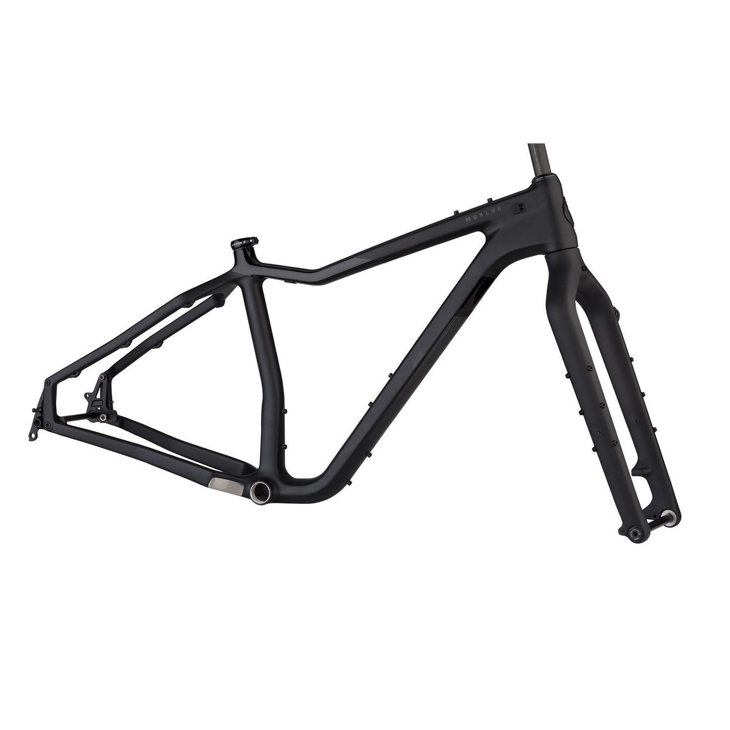 SALSA MUKLUK CARBON FATBIKE FRAMEKIT, 26", BLACK/GREY, S