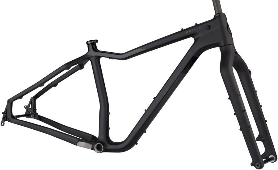 SALSA MUKLUK CARBON FATBIKE FRAMEKIT, 26", BLACK/GREY, M SALSA MUKLUK CARBON FATBIKE FRAMEKIT, 26", BLACK/GREY, M