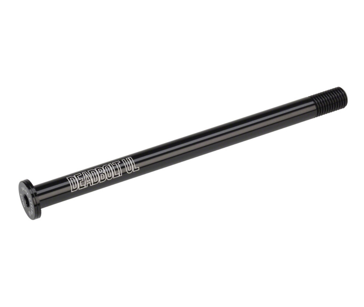 SALSA DEADBOLT ULTRALIGHT THRU-AXLE, REAR 12MM, M12X1.5, BLACK, 197MM / 1.50 TPI SALSA DEADBOLT ULTRALIGHT THRU-AXLE, REAR 12MM, M12X1.5, BLACK, 197MM / 1.50 TPI