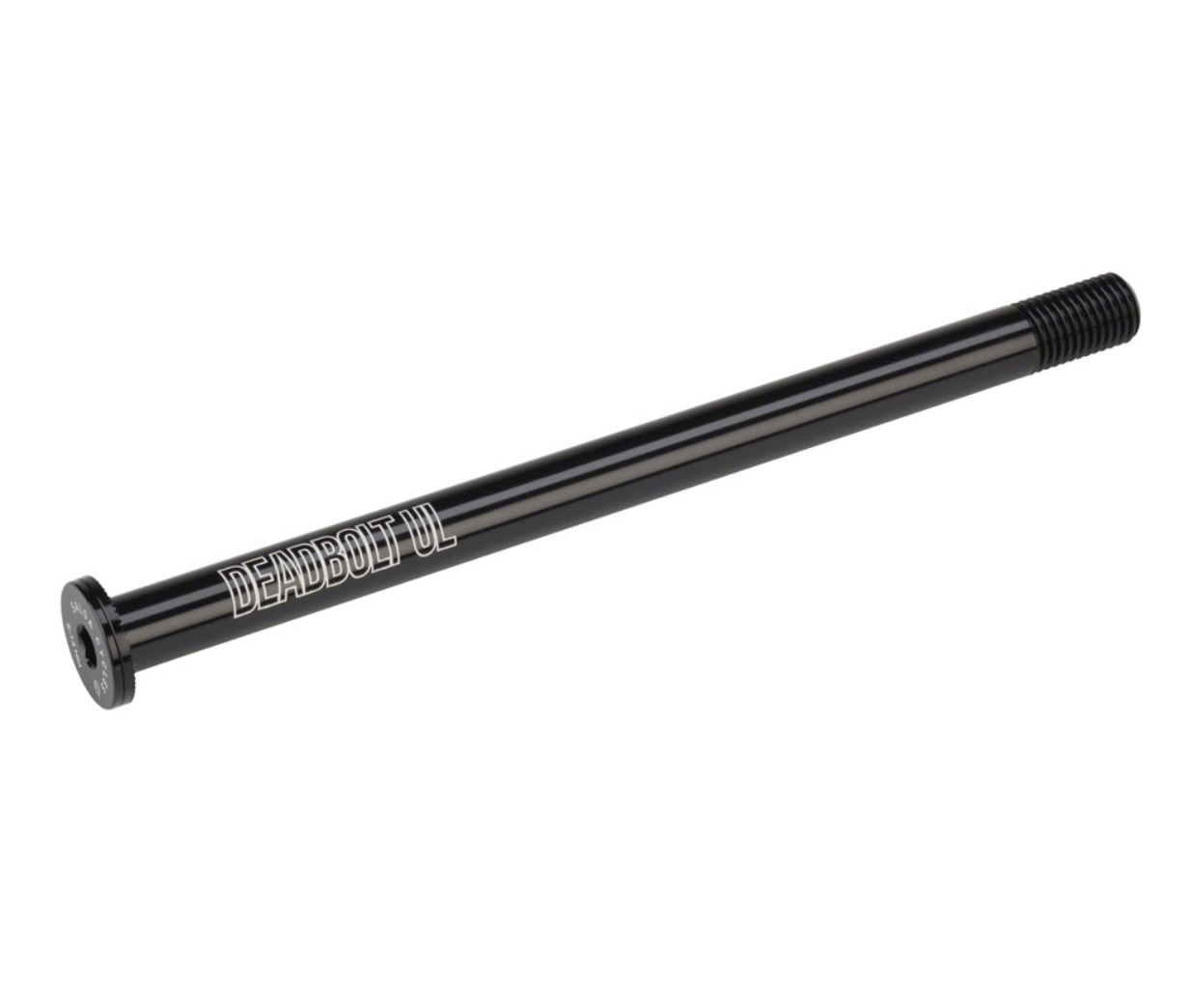 SALSA DEADBOLT ULTRALIGHT THRU-AXLE, REAR 12MM, M12X1.75, BLACK, 180MM / 1.75 TPI SALSA DEADBOLT ULTRALIGHT THRU-AXLE, REAR 12MM, M12X1.75, BLACK, 180MM / 1.75 TPI