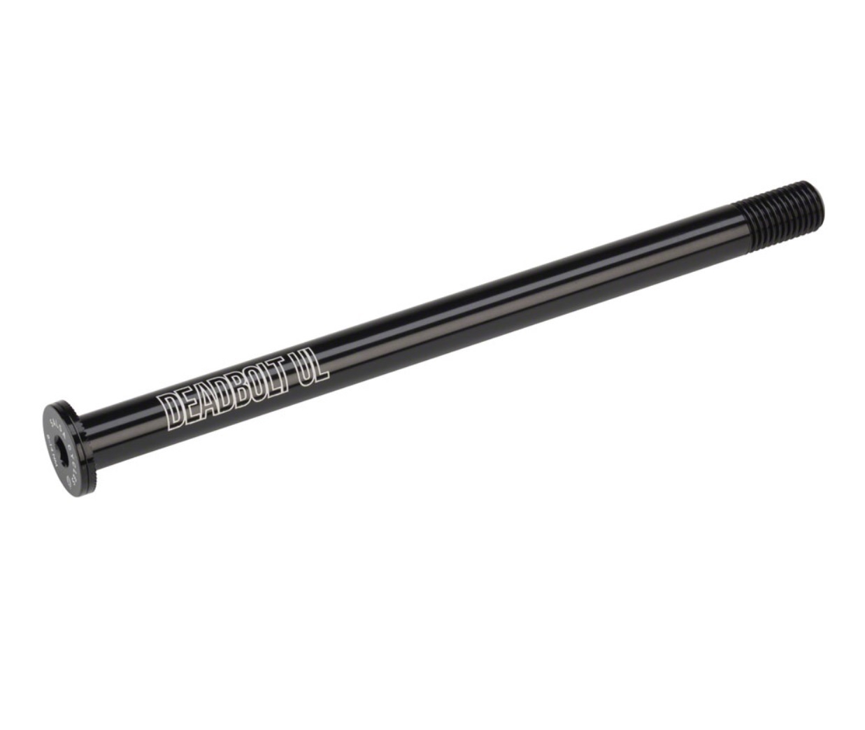 SALSA DEADBOLT ULTRALIGHT THRU-AXLE, REAR 12MM, M12X1.0, 13MM, BLACK, 197MM / 1.00 TPI SALSA DEADBOLT ULTRALIGHT THRU-AXLE, REAR 12MM, M12X1.0, 13MM, BLACK, 197MM / 1.00 TPI