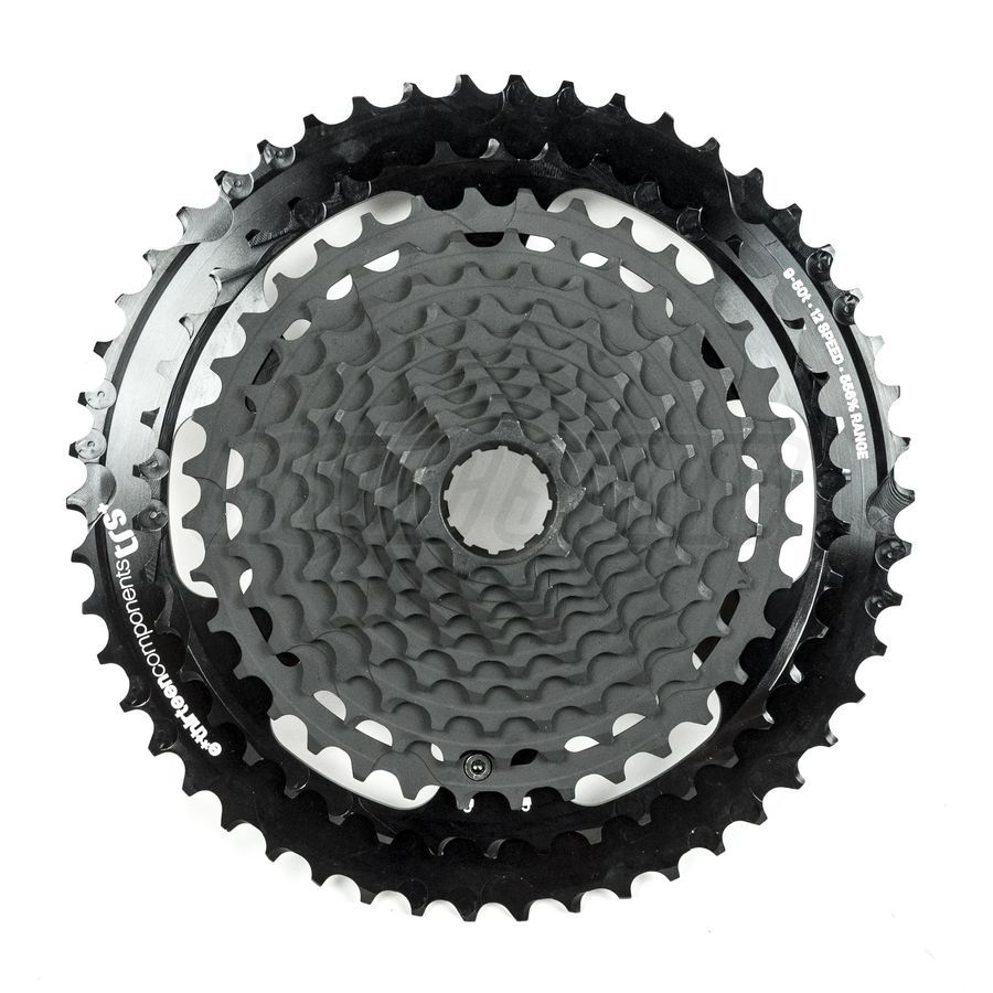 E*THIRTEEN HELIX PLUS CASSETTE, 9-50 T., 12-SPD, BLACK E*THIRTEEN HELIX PLUS CASSETTE, 9-50 T., 12-SPD, BLACK