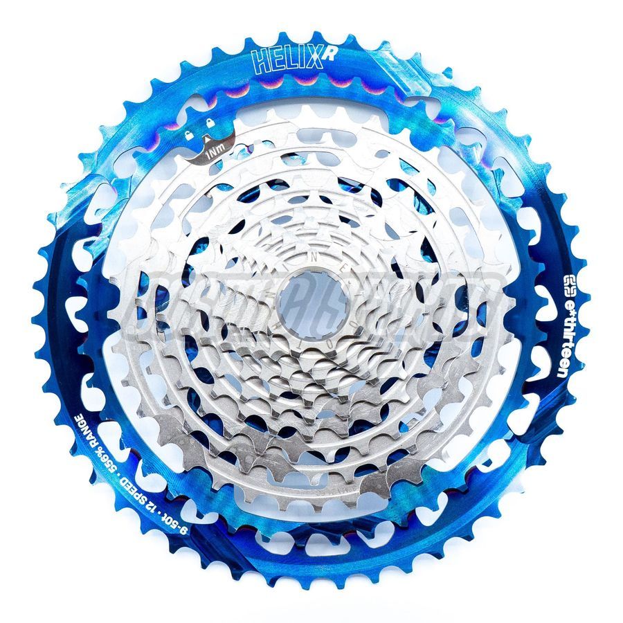 E*THIRTEEN HELIX RACE 12-SPD ALUMINUM COGS, 42-50 T., INTERGALACTIC E*THIRTEEN HELIX RACE 12-SPD ALUMINUM COGS, 42-50 T., INTERGALACTIC
