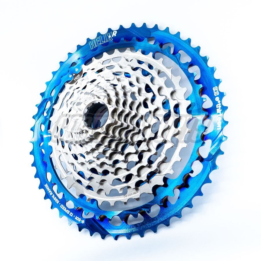 E*THIRTEEN HELIX RACE 11-SPD ALUMINUM COGS, 46 T., INTERGALACTIC E*THIRTEEN HELIX RACE 11-SPD ALUMINUM COGS, 46 T., INTERGALACTIC