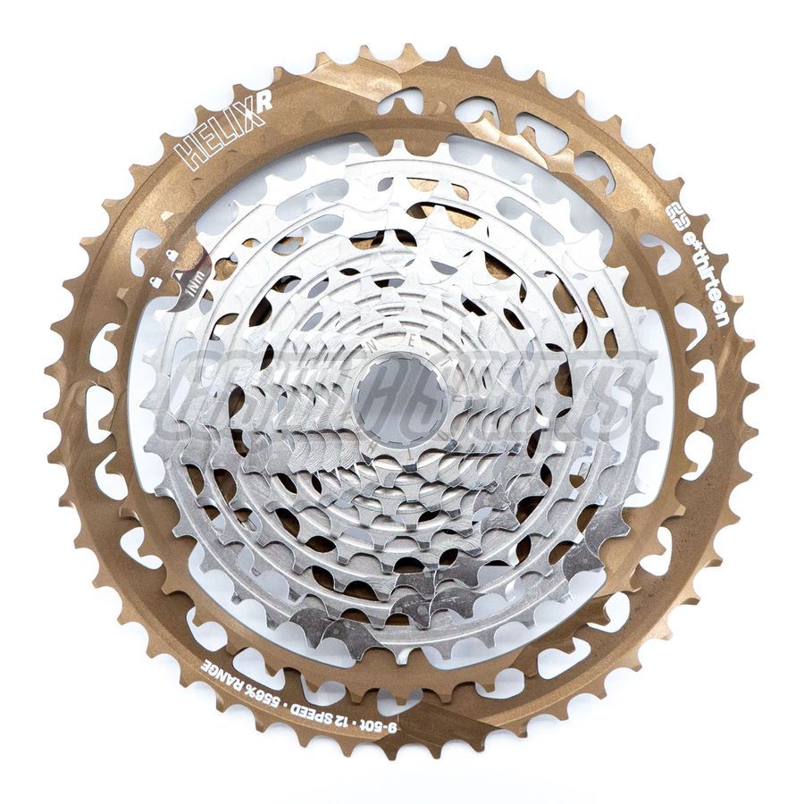 E*THIRTEEN HELIX RACE 11-SPD ALUMINUM COGS, 46 T., BRONZE E*THIRTEEN HELIX RACE 11-SPD ALUMINUM COGS, 46 T., BRONZE