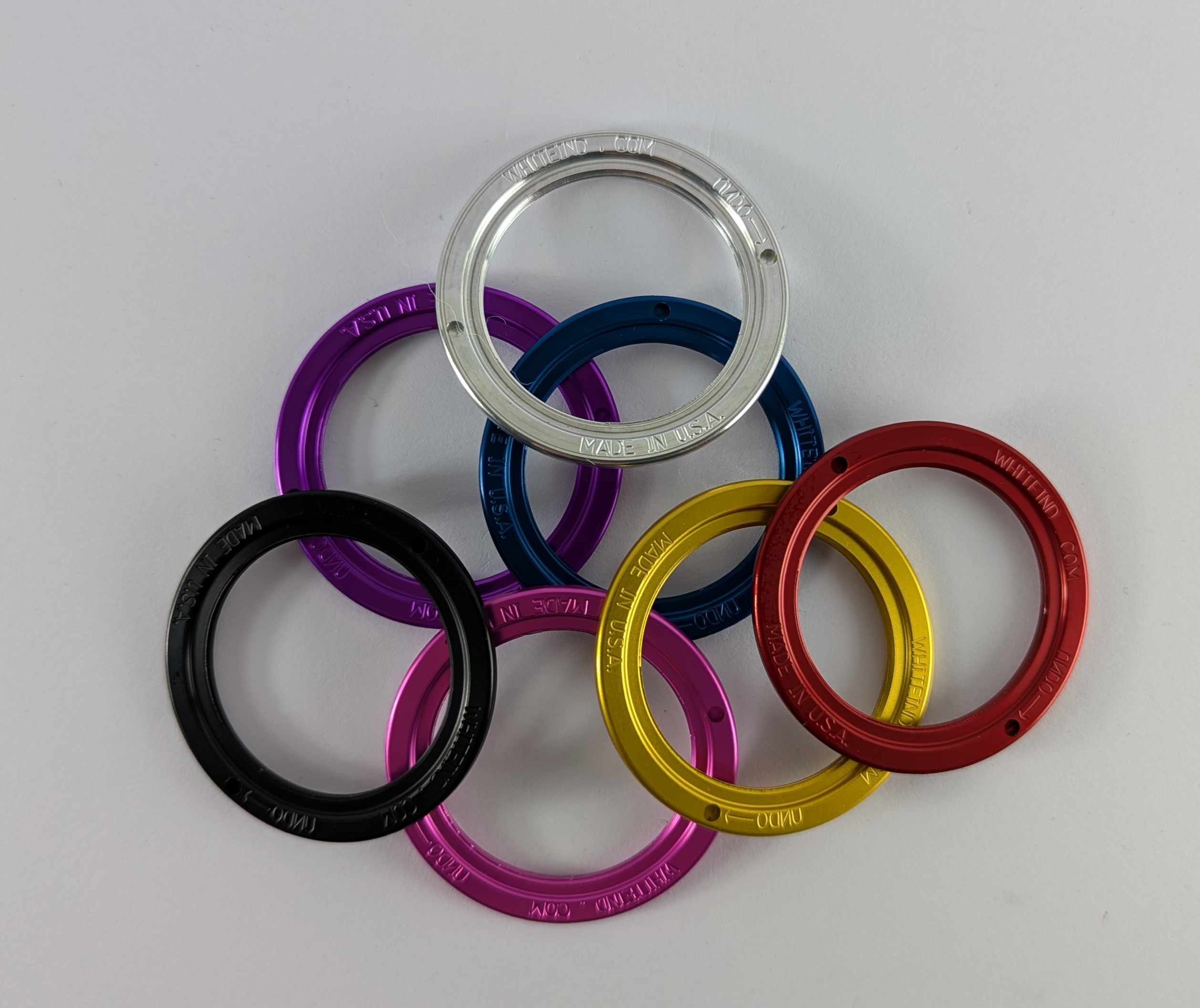 WHITE INDUSTRIES SINGLESPEED FREEWHEEL LOCKRING 17-22 Z., 17/19 Z., 20/22 Z., GOLD