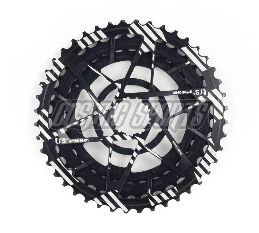 E*THIRTEEN TRS PLUS 11-FACH ALUMINIUMRITZEL, BLACK, 32-44 Z.