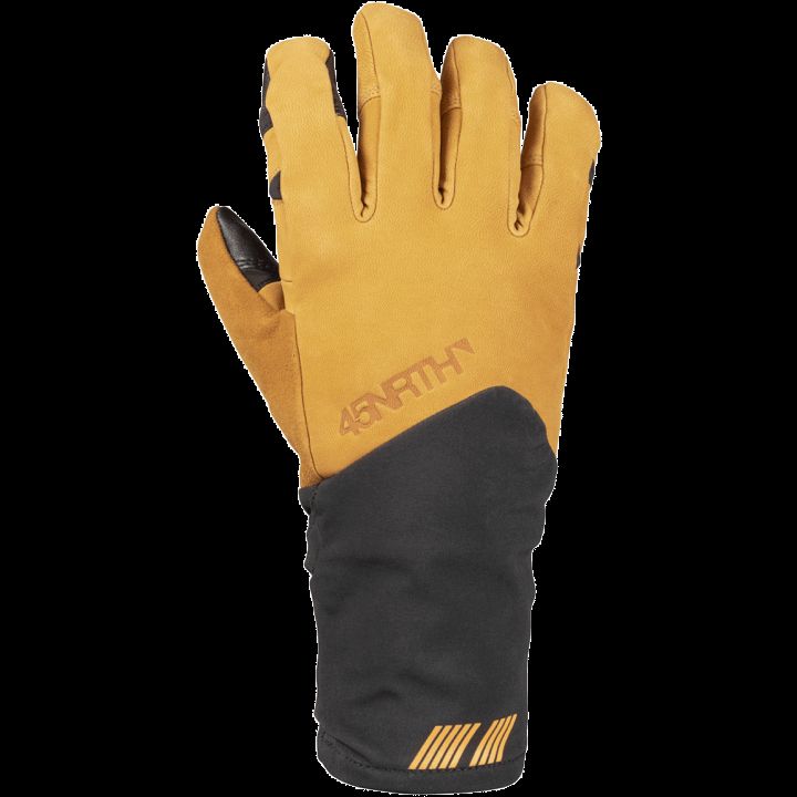 45NRTH STURMFIST 5 FINGER GLOVES, LEDER, TAN, XS/6
