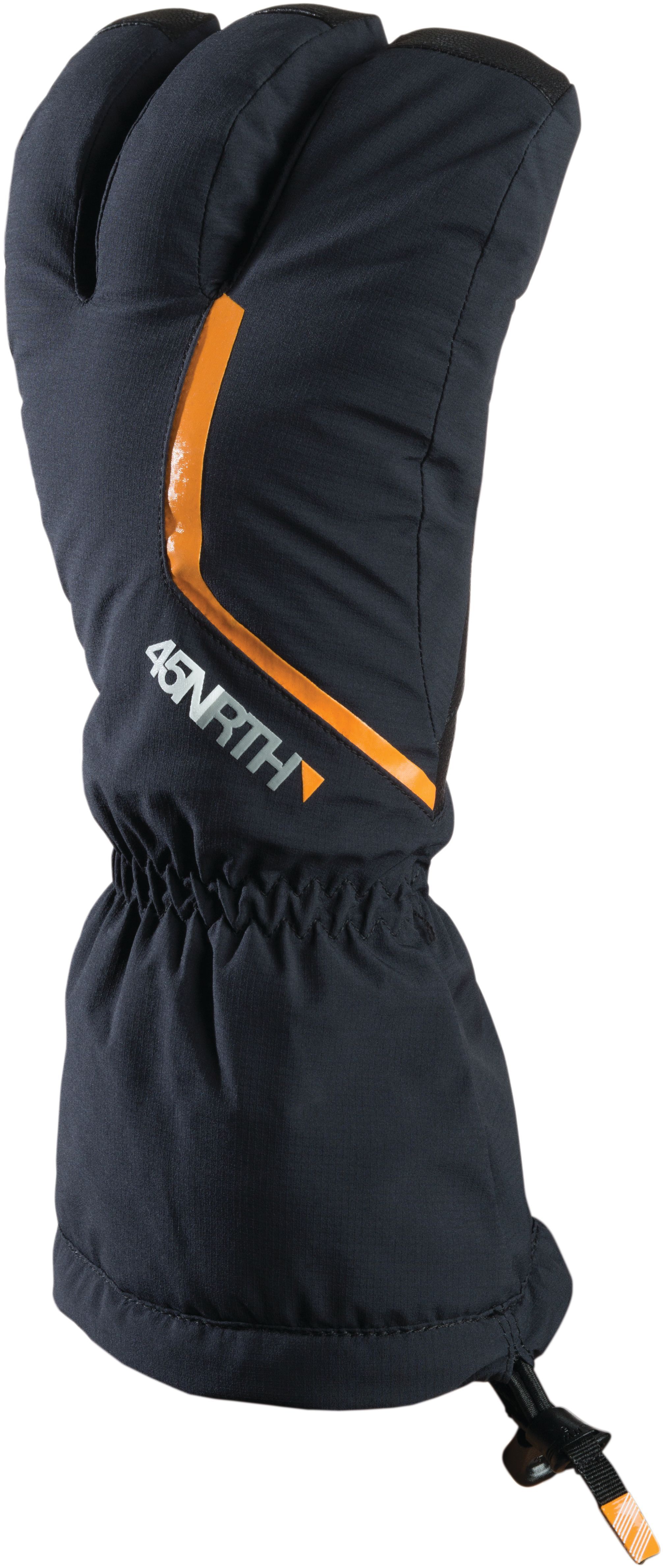 45NRTH STURMFIST 4 FINGER GLOVES, BLACK, XS/6-I 45NRTH STURMFIST 4 FINGER GLOVES, BLACK, XS/6-I