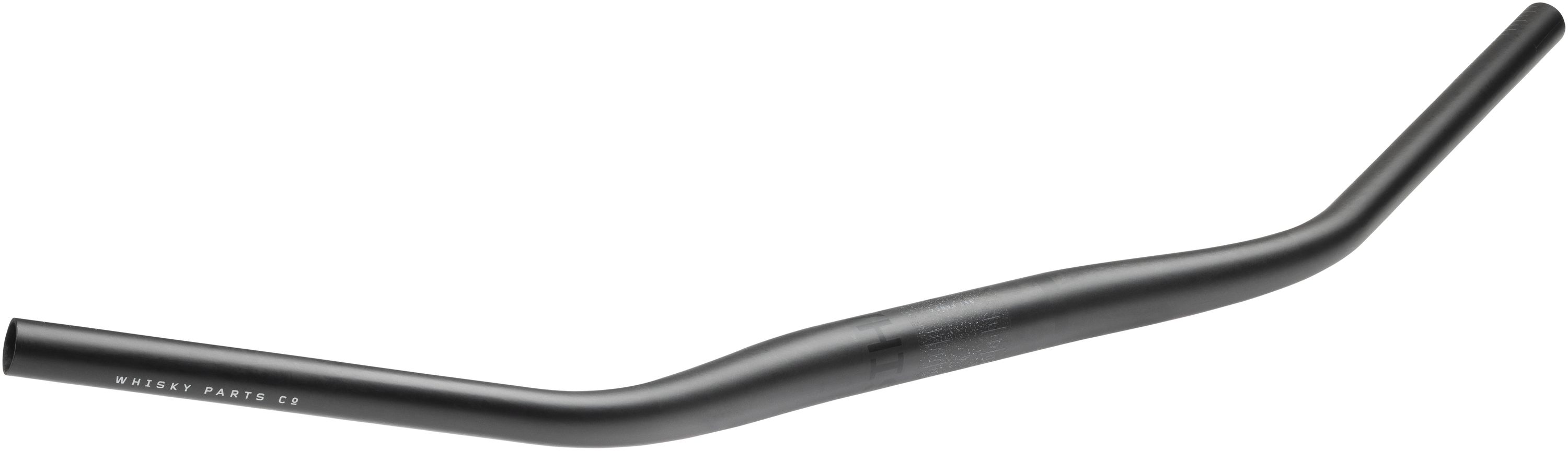 WHISKY SCULLY CARBON HANDLEBAR, 31.8MM, 780X20MM, 23°/5°, MATTE BLACK WHISKY SCULLY CARBON HANDLEBAR, 31.8MM, 780X20MM, 23°/5°, MATTE BLACK