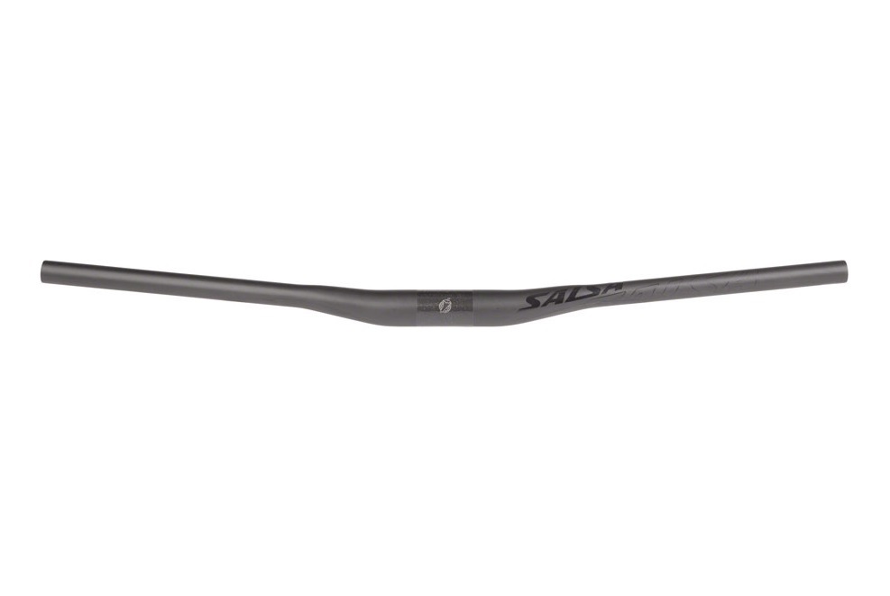 SALSA GUIDE CARBON RISER HANDLEBAR, 35.0MM, 10MM, 8°/5°, BLACK, 760MM