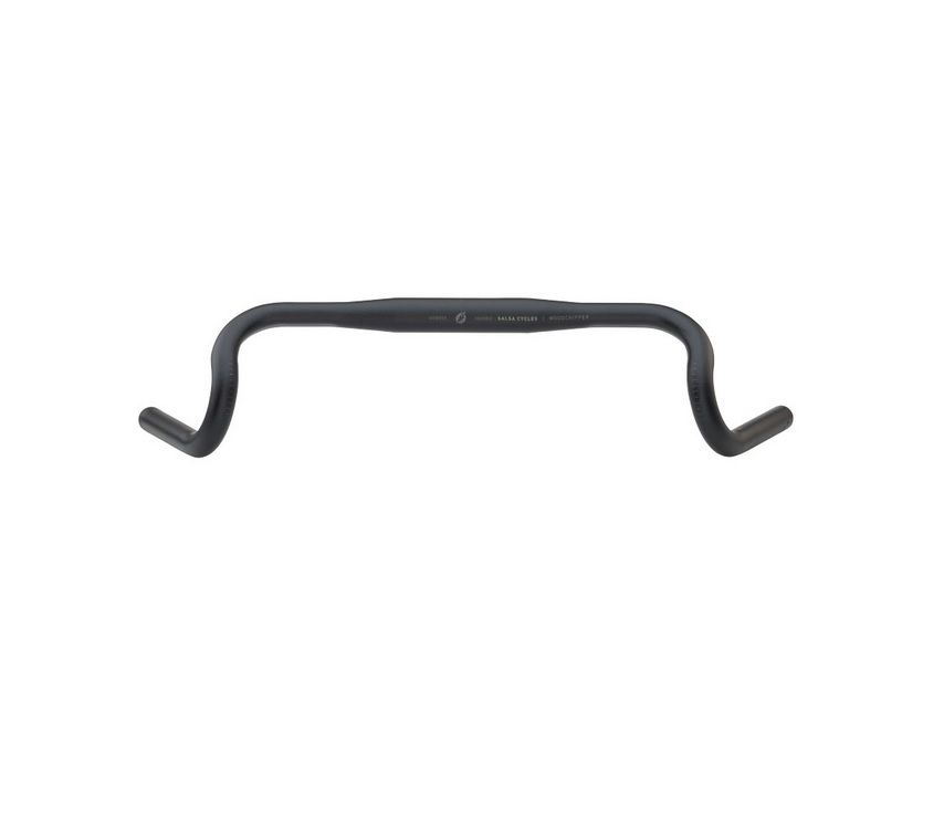 SALSA WOODCHIPPER OFFROAD DROP HANDLEBAR, 31.8, 114X56MM, HP BLACK, 460MM SALSA WOODCHIPPER OFFROAD DROP HANDLEBAR, 31.8, 114X56MM, HP BLACK, 460MM