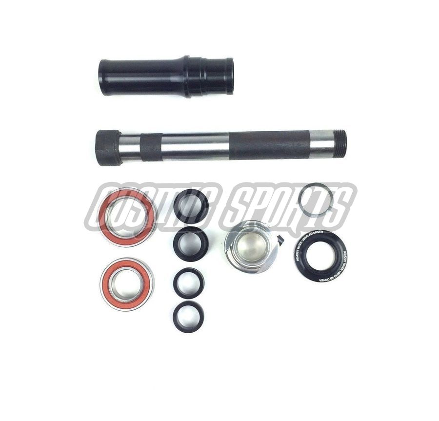 E*THIRTEEN LG1 RACE REAR WHEEL AXLE-KIT, GENERATION 2, INCL. AXLE, SPACER, 150X12/157X12MM END CAP E*THIRTEEN LG1 RACE REAR WHEEL AXLE-KIT, GENERATION 2, INCL. AXLE, SPACER, 150X12/157X12MM END CAP