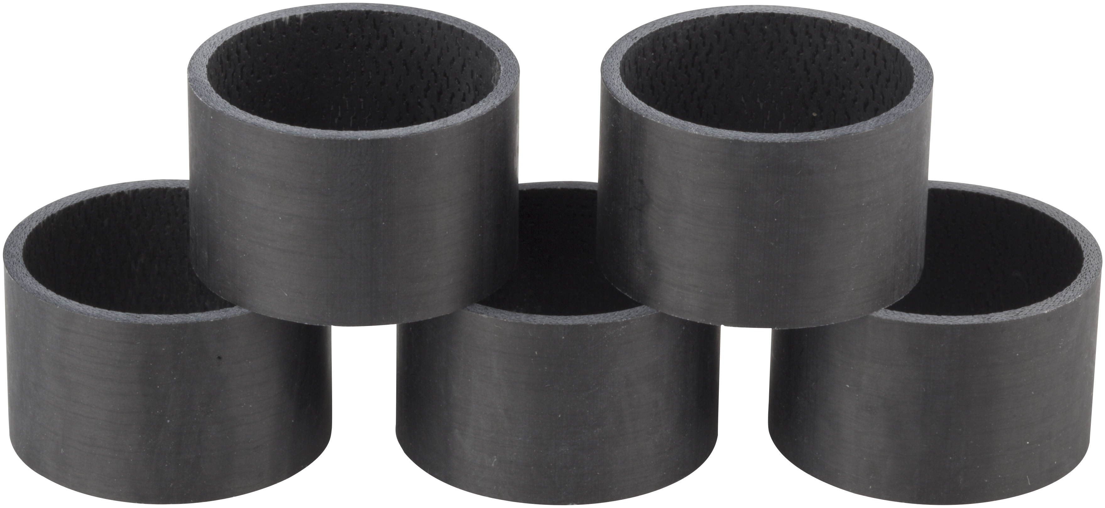 WHISKY CARBON SPACER, 1 1/8"/28.6, 20MM, 5 PCS., MATTE CARBON UD WHISKY CARBON SPACER, 1 1/8"/28.6, 20MM, 5 PCS., MATTE CARBON UD