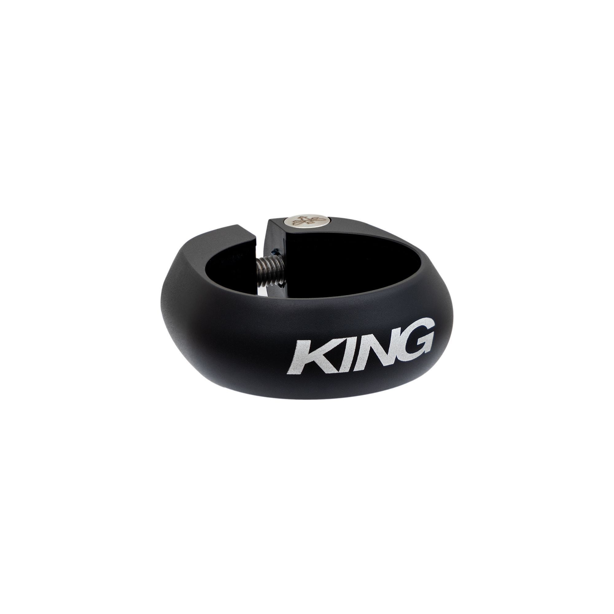 CHRIS KING SEATPOST COLLAR, 34.9MM, MATTE BLACK CHRIS KING SEATPOST COLLAR, 34.9MM, MATTE BLACK
