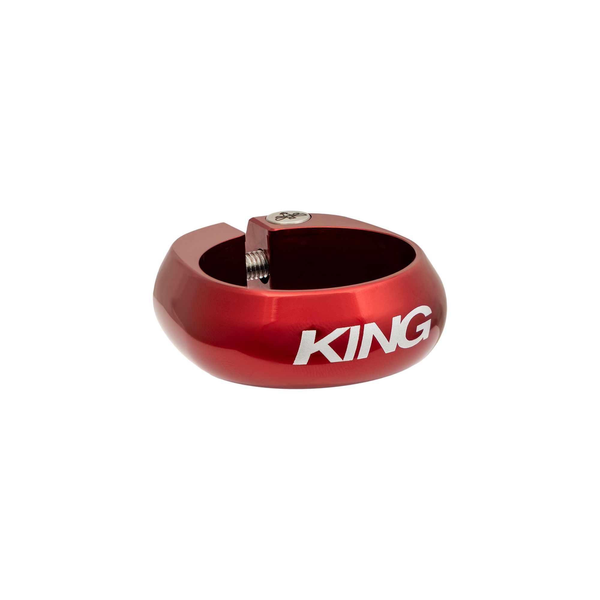 CHRIS KING SEATPOST COLLAR, 36.4MM, RED CHRIS KING SEATPOST COLLAR, 36.4MM, RED