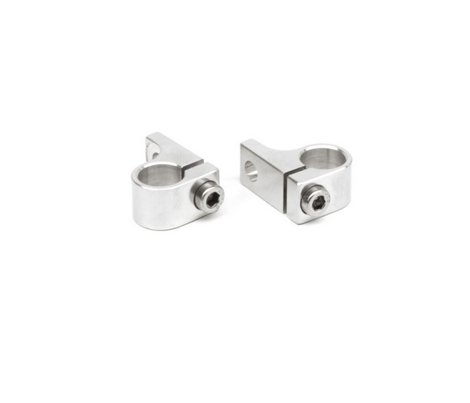 PAUL COMPONENT MOTOLITE PAD COLLAR, PAIR, SILVER PAUL COMPONENT MOTOLITE PAD COLLAR, PAIR, SILVER