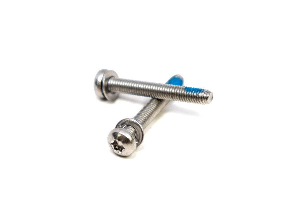 PAUL COMPONENT FLAT MOUNT SCREW KIT REAR, 5X40MM, T25