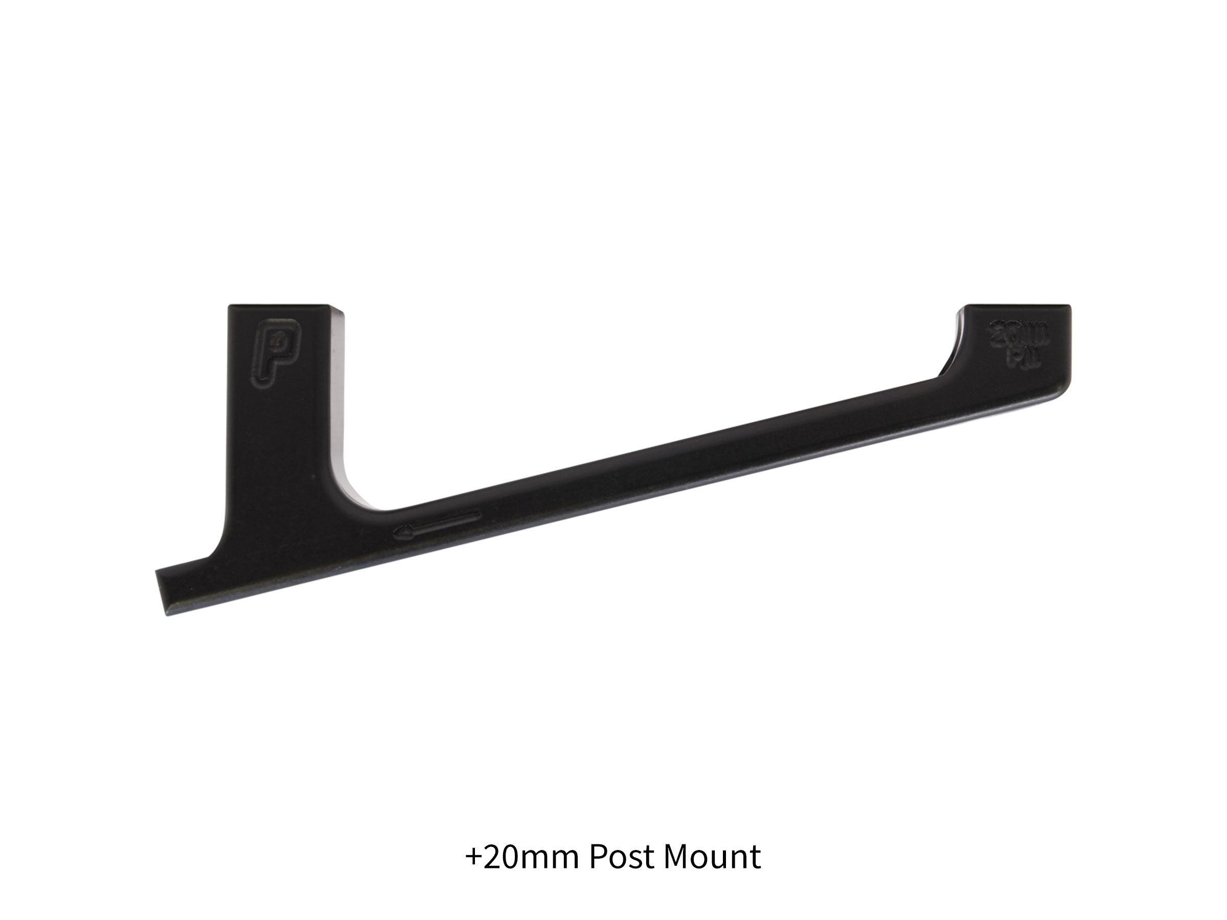 PAUL COMPONENT DISC BRAKE ADAPTER PM, 20MM, FRONT 180MM/ REAR 160MM, BLACK PAUL COMPONENT DISC BRAKE ADAPTER PM, 20MM, FRONT 180MM/ REAR 160MM, BLACK