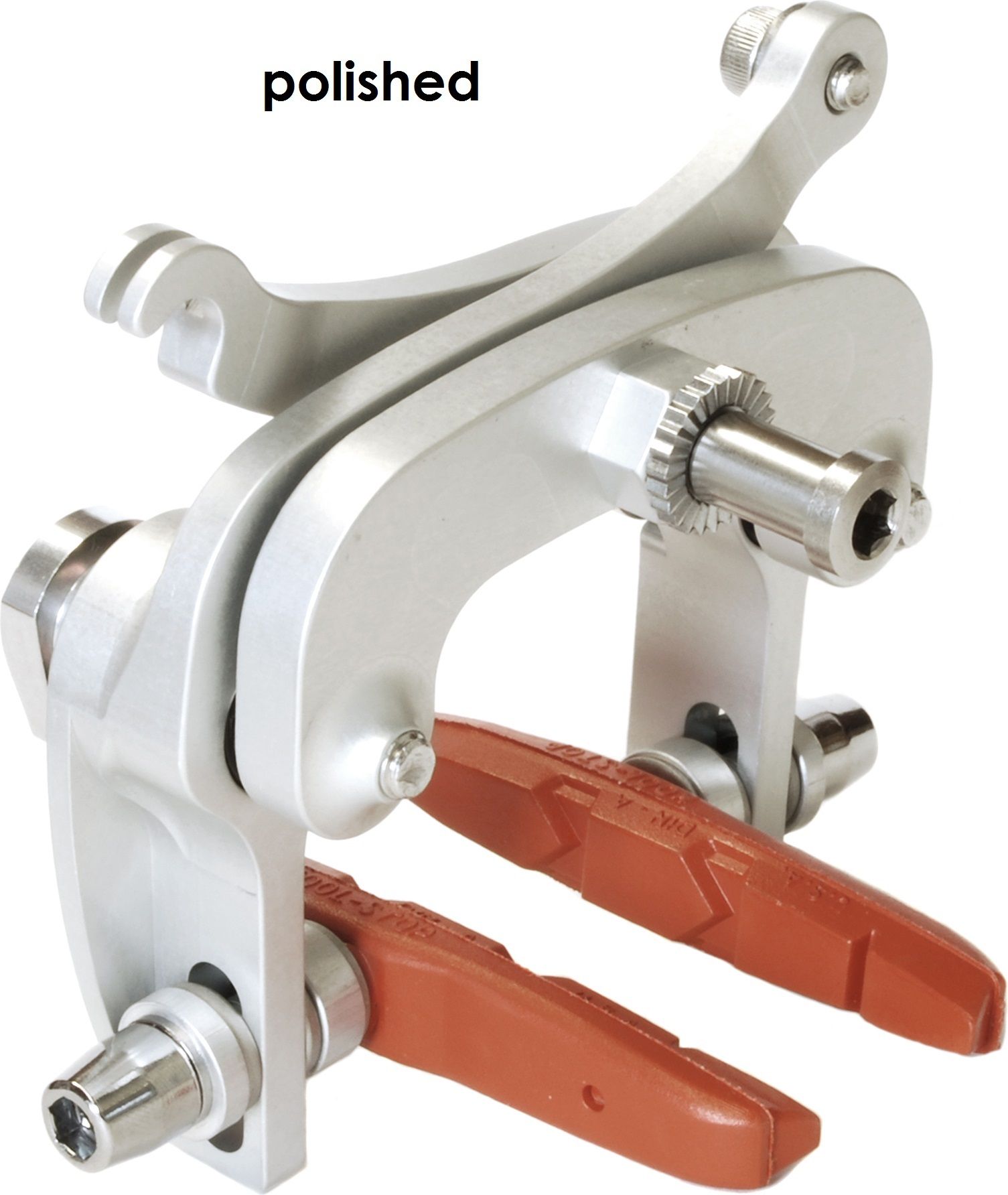 PAUL COMPONENT RACER MEDIUM ROAD BRAKE REAR, POLISHED PAUL COMPONENT RACER MEDIUM ROAD BRAKE REAR, POLISHED