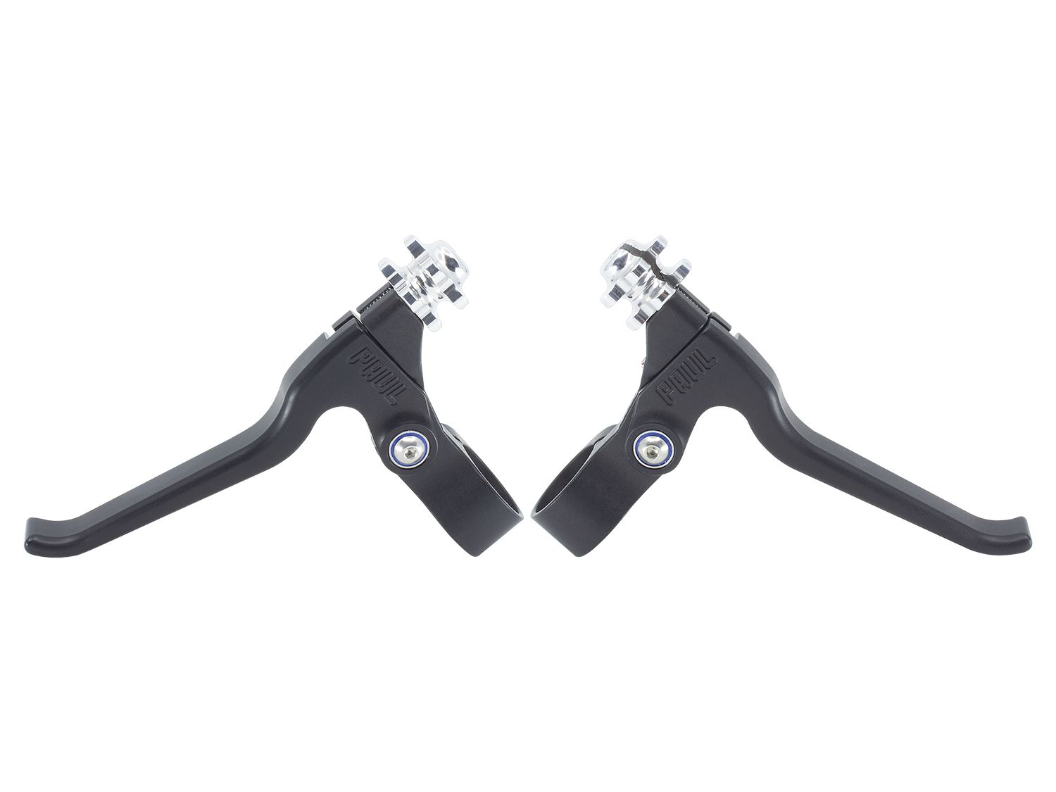 PAUL COMPONENT CANTI LEVER SHORT REACH BRAKE LEVER, 22.2MM, PAIR, BLACK
