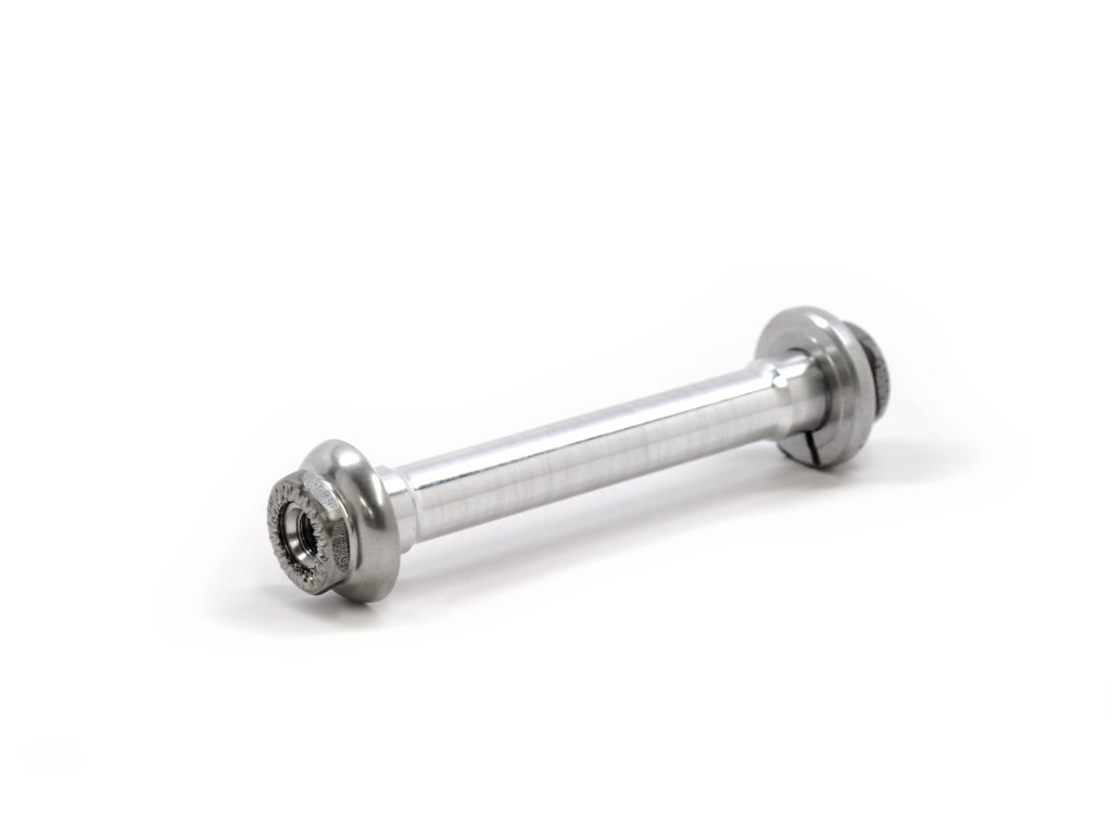 PAUL COMPONENT DISK WORD AXLE KIT REAR, 142X12MM, 15MM AXLE (17X28X7 BEARING), (PRE 2016) SILVER PAUL COMPONENT DISK WORD AXLE KIT REAR, 142X12MM, 15MM AXLE (17X28X7 BEARING), (PRE 2016) SILVER