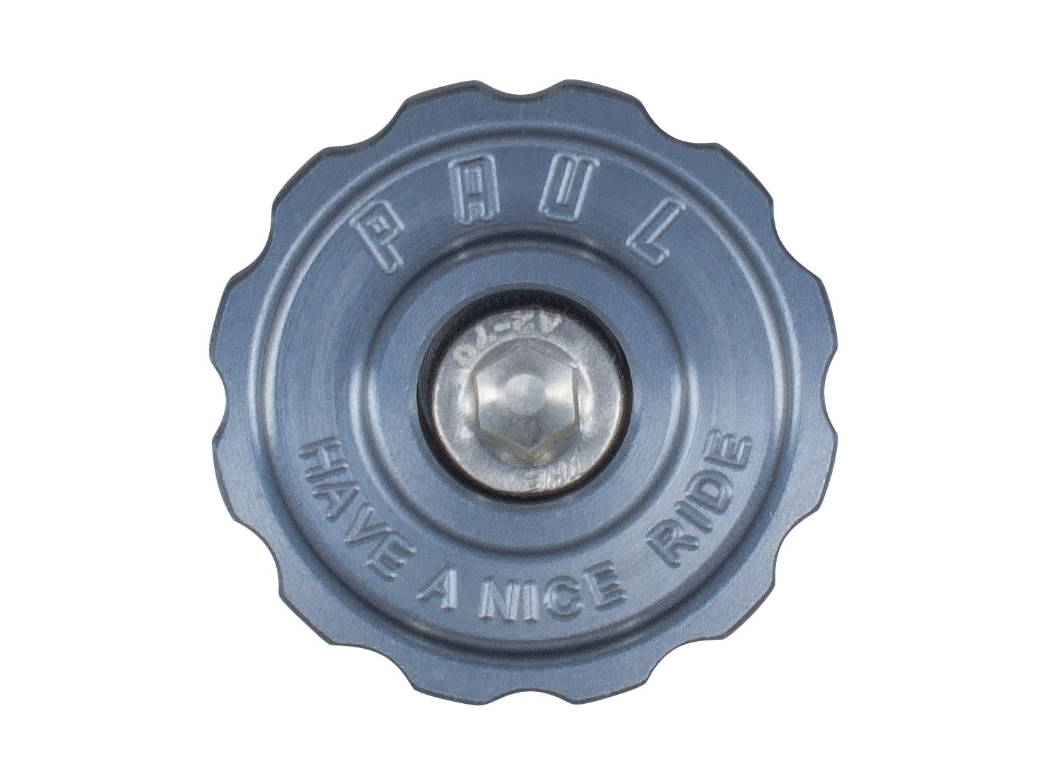 PAUL COMPONENT KLAMPER STEM CAP, 1 1/8", PEWTER PAUL COMPONENT KLAMPER STEM CAP, 1 1/8", PEWTER