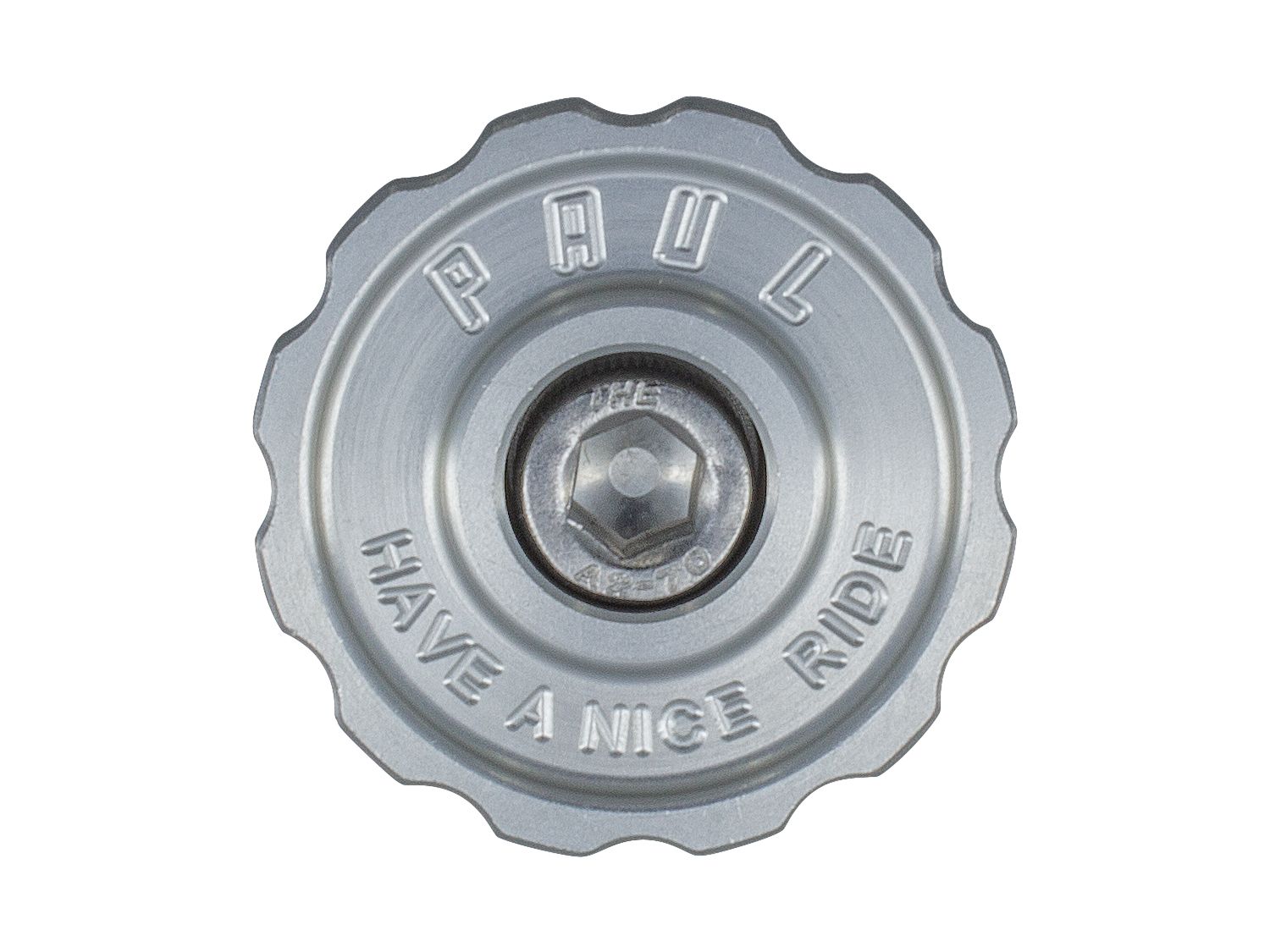 PAUL COMPONENT KLAMPER STEM CAP, 1 1/8", SILVER PAUL COMPONENT KLAMPER STEM CAP, 1 1/8", SILVER