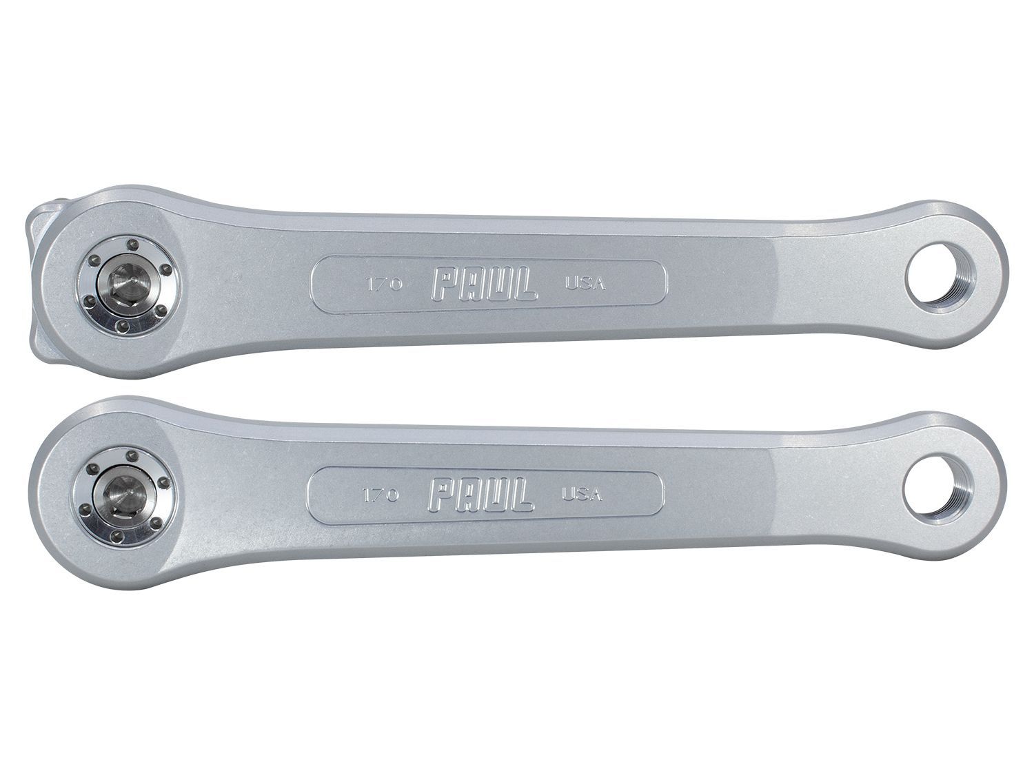 PAUL COMPONENT 100 PERCENT PURE PAUL CRANK, 160MM, SILVER PAUL COMPONENT 100 PERCENT PURE PAUL CRANK, 160MM, SILVER