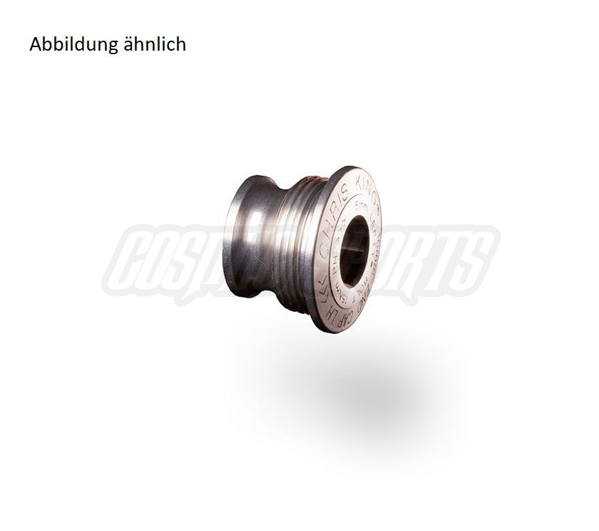 CHRIS KING ISO AB AXLE END CAPS, 110X20MM BOOST, SILVER CHRIS KING ISO AB AXLE END CAPS, 110X20MM BOOST, SILVER