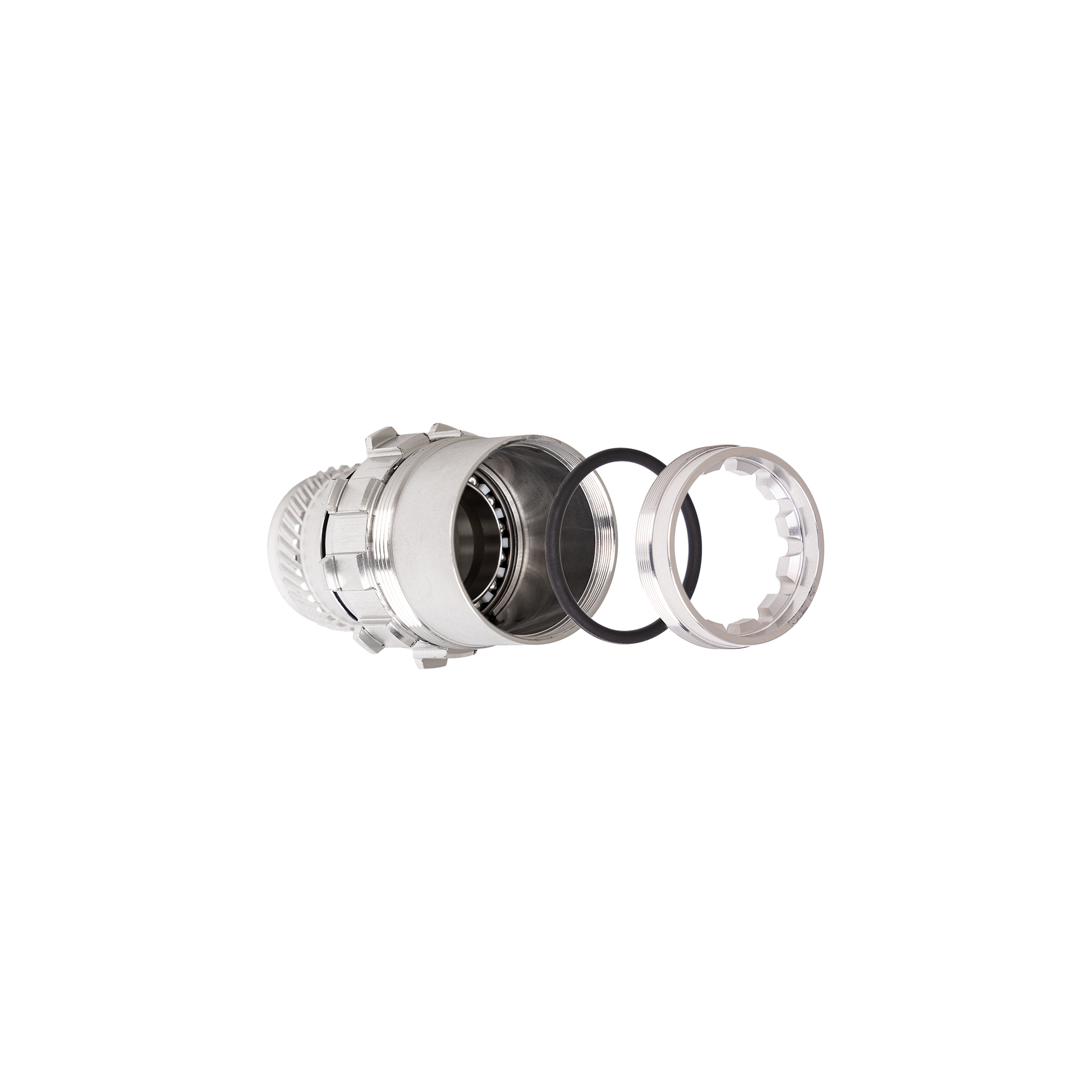 CHRIS KING R45 FREEHUB BODY CONVERSION KIT WITHOUT AXLE SRAM XDR, STAINLESS STEEL BEARINGS, SILVER CHRIS KING R45 FREEHUB BODY CONVERSION KIT WITHOUT AXLE SRAM XDR, STAINLESS STEEL BEARINGS, SILVER