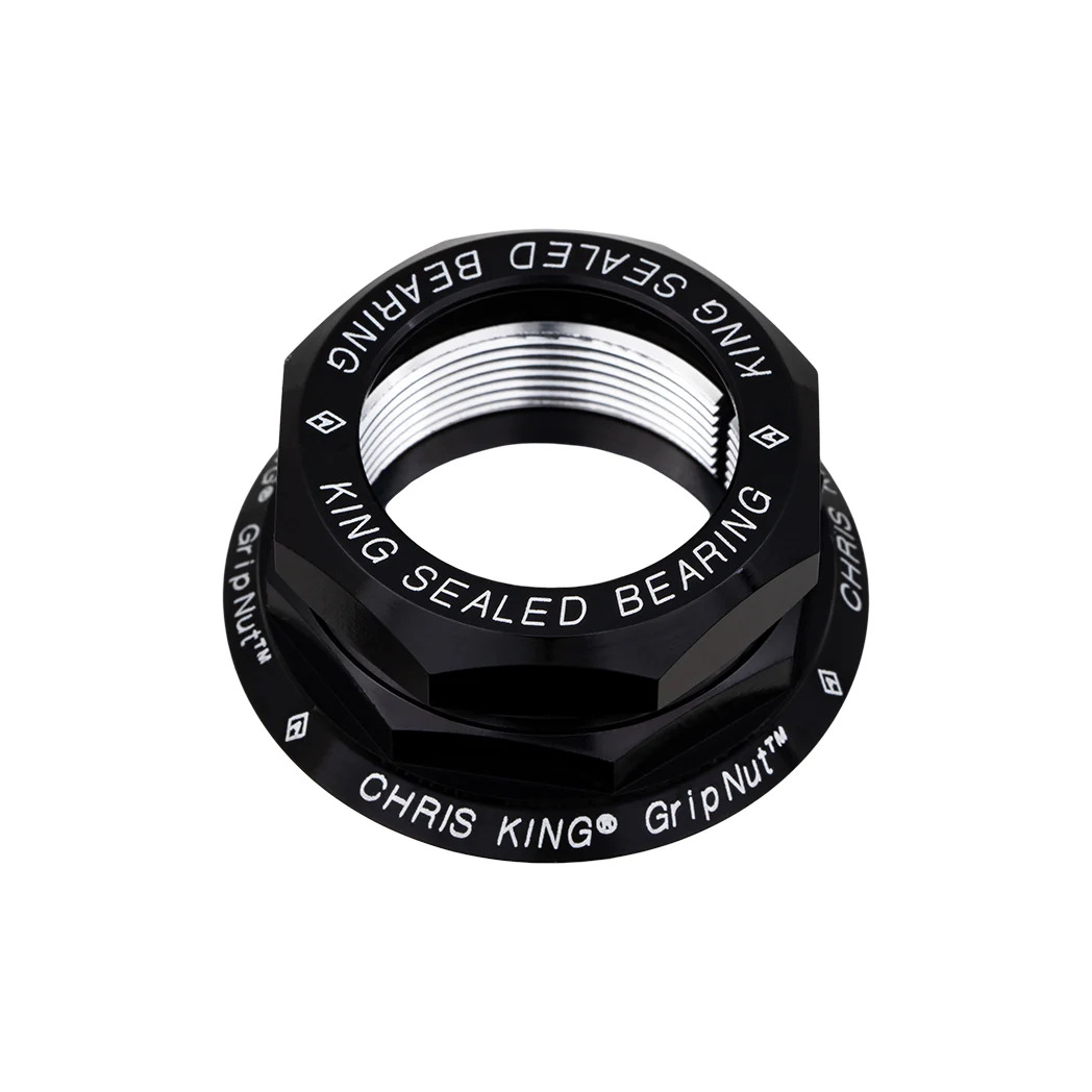 CHRIS KING GRIPNUT HEADSET CONVERSION KIT, BOLD, 1", BLACK CHRIS KING GRIPNUT HEADSET CONVERSION KIT, BOLD, 1", BLACK