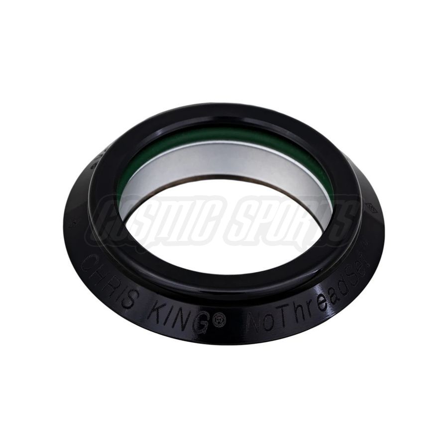 CHRIS KING BEARING CAP NOTHREADSET, 1.5", SOTTO VOCE, BLACK CHRIS KING BEARING CAP NOTHREADSET, 1.5", SOTTO VOCE, BLACK