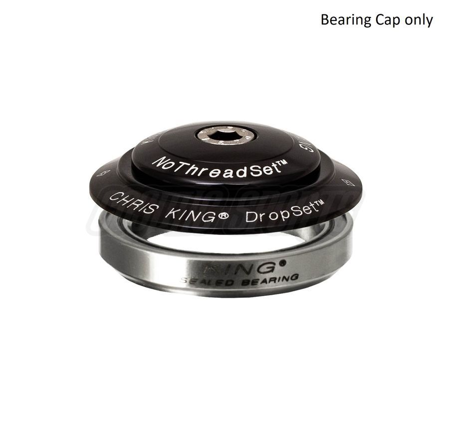 CHRIS KING BEARING CAP DROPSET 5, GRIPLOCK CHRIS KING BEARING CAP DROPSET 5, GRIPLOCK