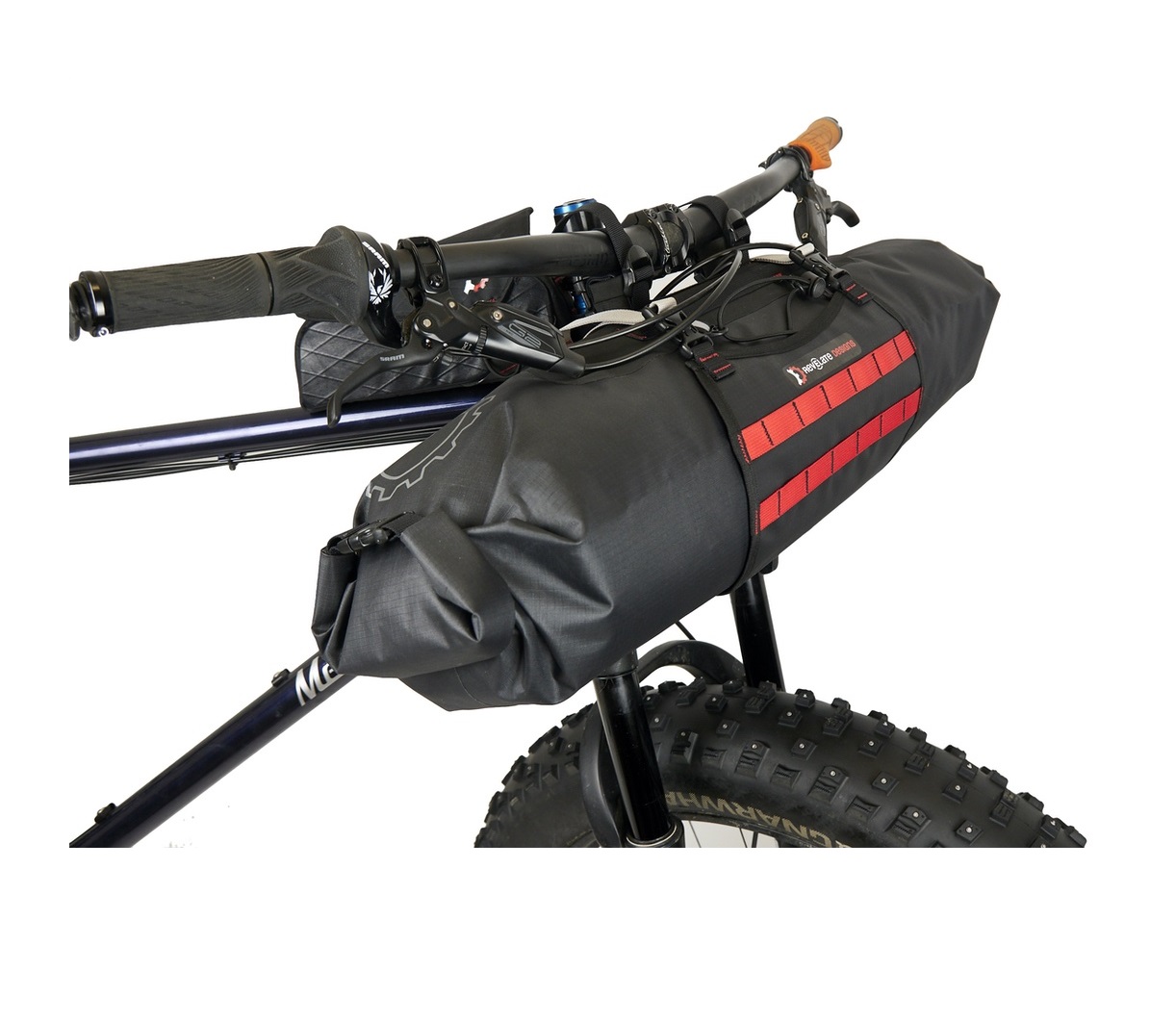 REVELATE DESIGNS SWEETROLL HANDLEBAR BAG, BLACK, 15 LITER REVELATE DESIGNS SWEETROLL HANDLEBAR BAG, BLACK, 15 LITER