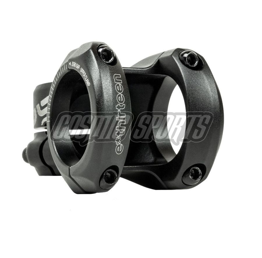 E*THIRTEEN BASE STEM, 35.0MM, 0°, BLACK, 40MM