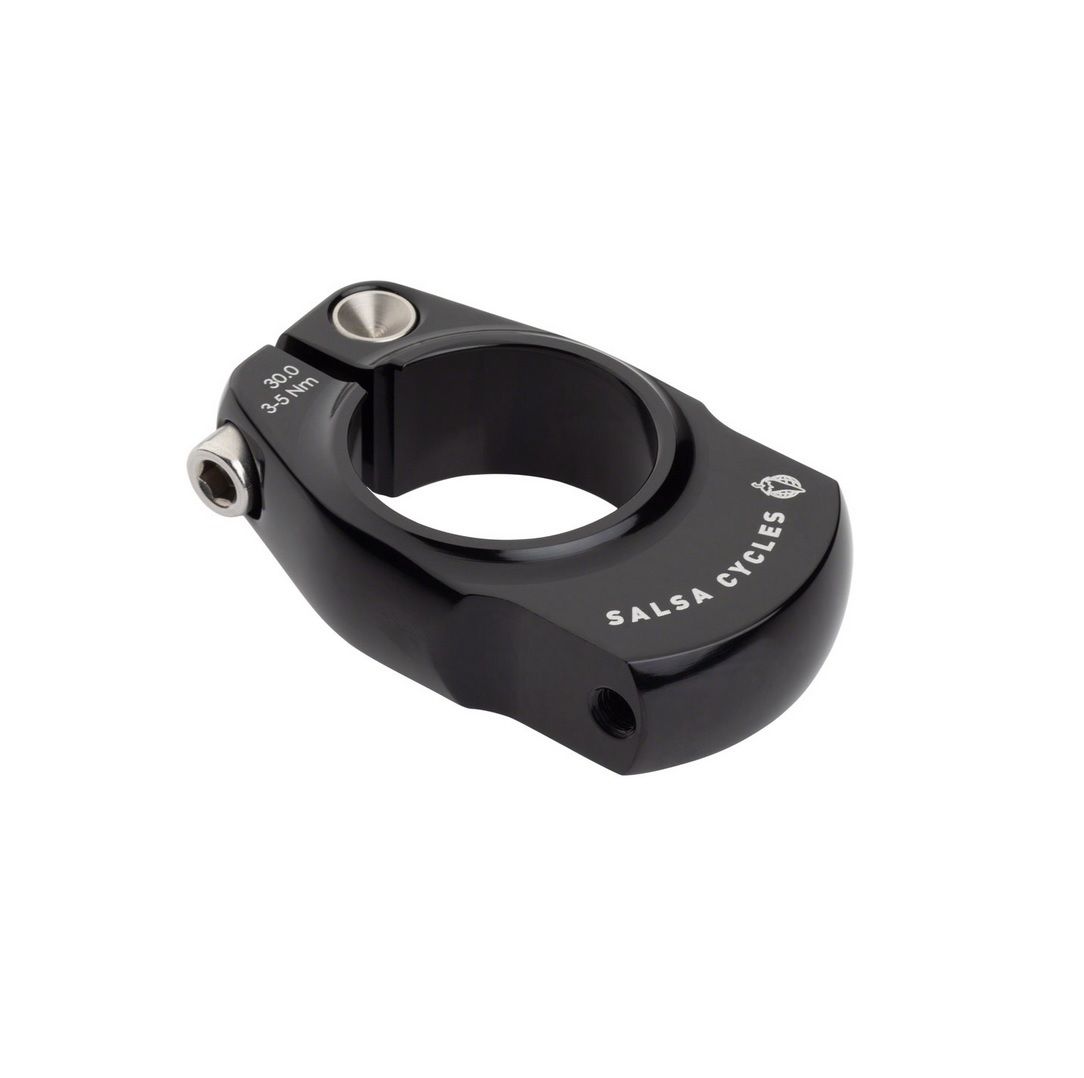 SALSA RACK-LOCK SEAT CLAMP, BLACK, 30.0 SALSA RACK-LOCK SEAT CLAMP, BLACK, 30.0